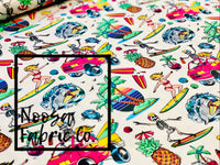 Taj Woven Digital Print Fabric